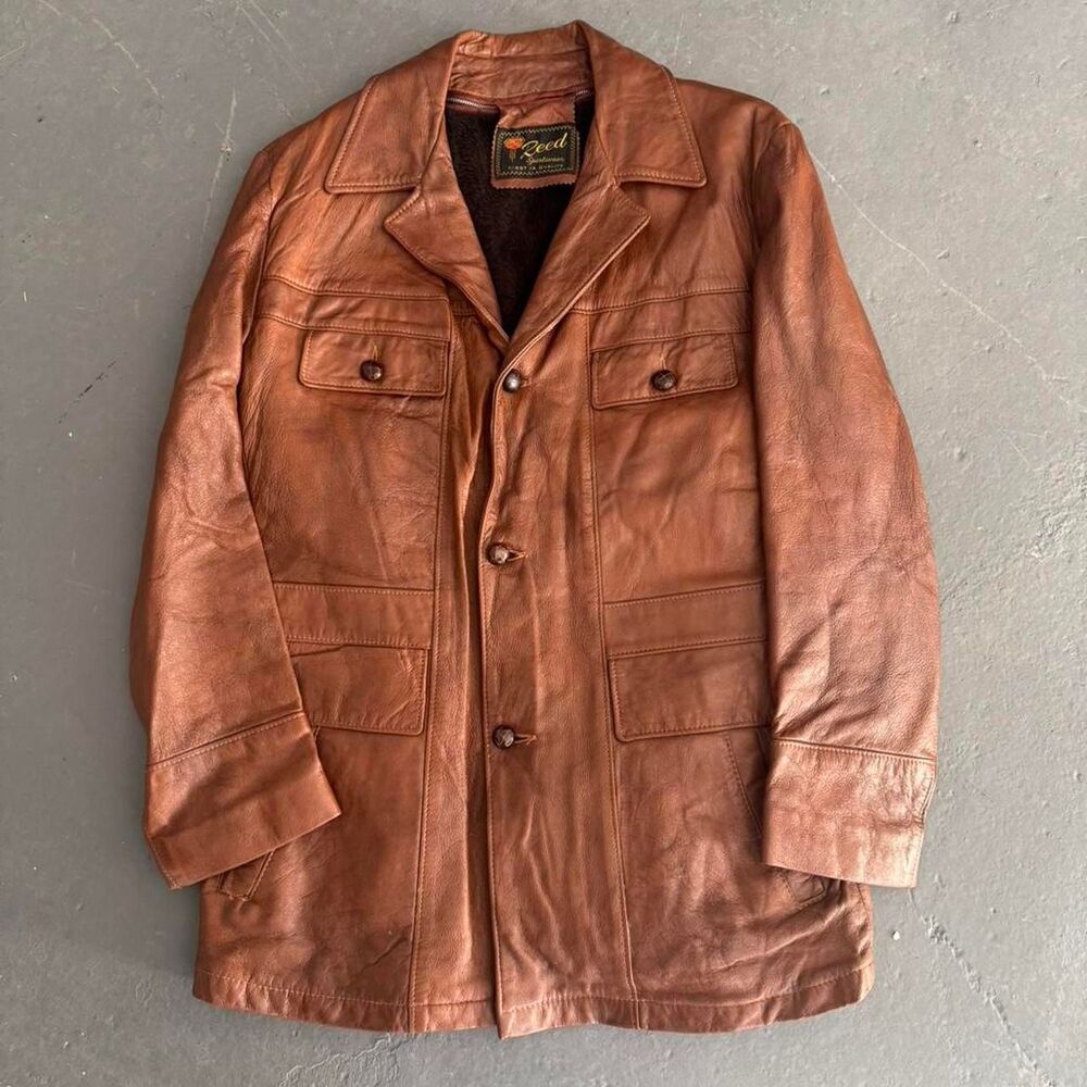 Austin-reed Men's Brown and Tan Jacket